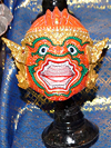 Nilanon (miniature khon mask)