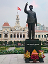Uncle Ho Statue at HCMC City Hall (after 2015)