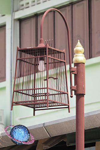 Birdcage Street Lantern, Tambon Pahk Nahm, Amphur Meuang, Krabi