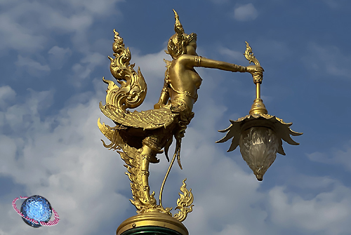 Kinnari Street Lantern, Tambon Ban Chiang, Amphur Hankha, Chainat