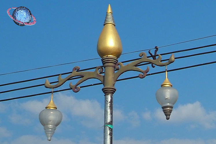Lotus Bud-shaped Stupa Street Lantern, Tambon Thani, Amphur Meuang, Sukhothai