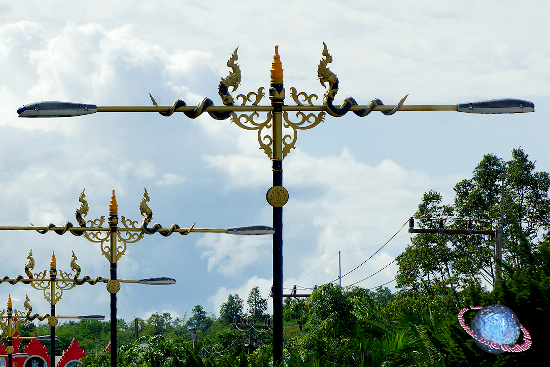Naga Street Lantern, Tambon Tha Wang Thong, Amphur Meuang, Phayao