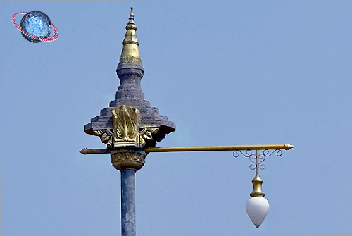 Phrathat Yaku Street Lantern, Tambon Non Sila, Amphur Khong Chai, Kalasin