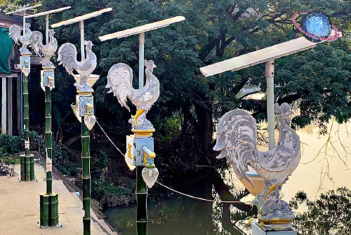 Rooster Street Lantern, Tambon Hua Wiang, Amphur Meuang, Lampang