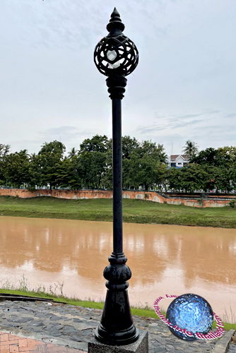 Takraw Ball Street Lantern, Tambon Nai Meuang, Amphur Meuang, Phitsanulok