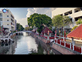 Banglamphoo Canal and King Taksin Shrine