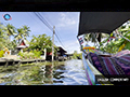 High-Velocity Boat Ride: Navigating Thailand's Canals at Full Throttle