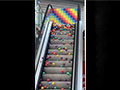 Rainbow Cascade: A Kinetic Symphony of Colours